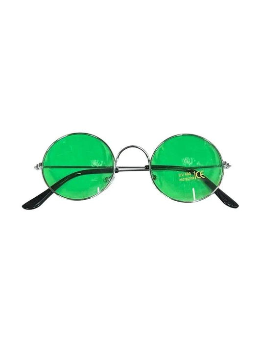 Men & Women Circle Round Shaped Sunglasses Gojo Style - thefancydress.co.uk