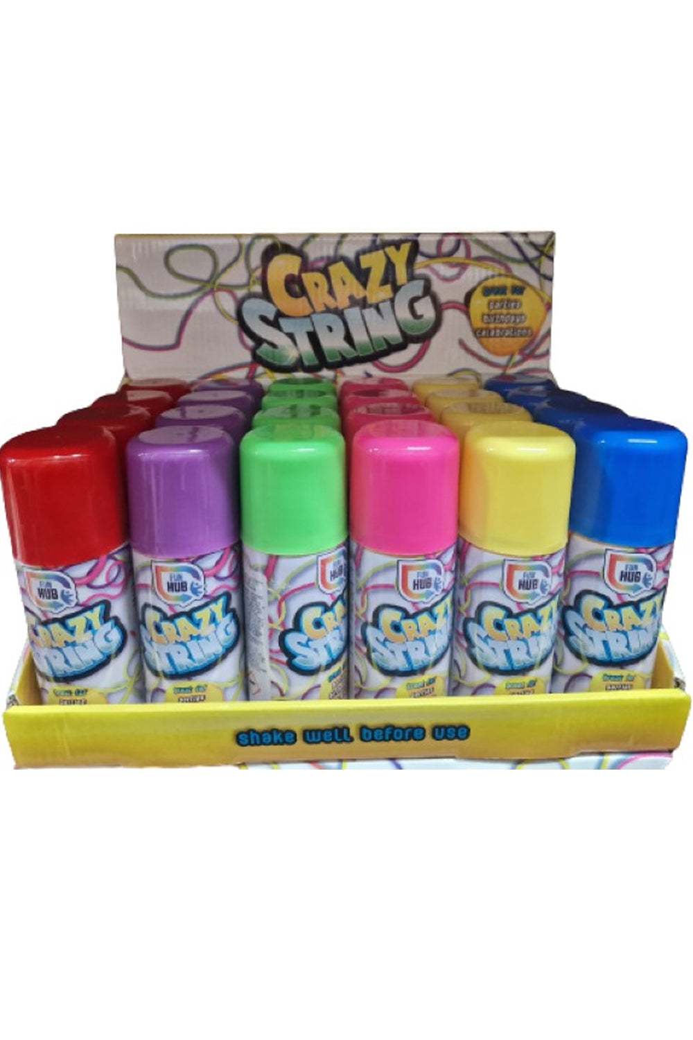 Crazy Streamers Silly Strings Spray