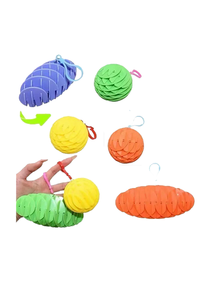 Fidget Worm Vent Stress Relief Sensory Slug Toys Sorted