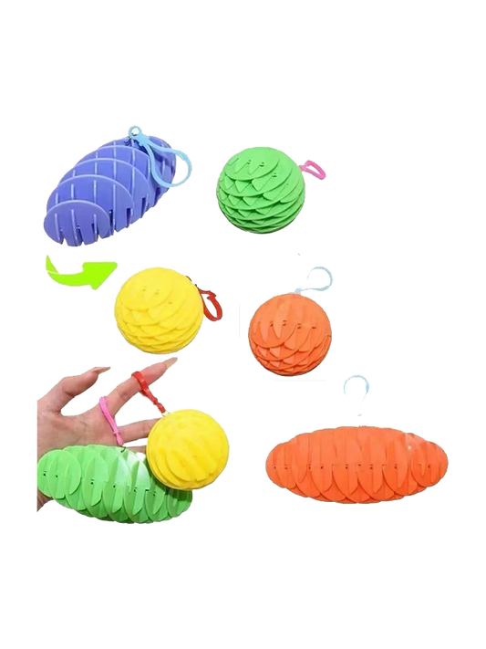 Fidget Worm Vent Stress Relief Sensory Slug Toys Sorted (Assorted Colour)