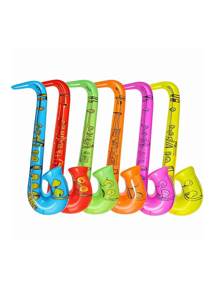 1x Inflatable Saxophone (Random Colour) - thefancydress.co.uk