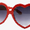 Wickedfun Heart Shape Festival Sunglasses