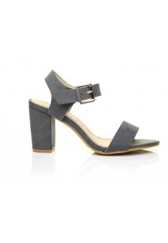 Women Low Block Heel Sandals - thefancydress.co.uk