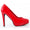 Womens Drag Queen Cross Dresser Round Toe Court Shoes