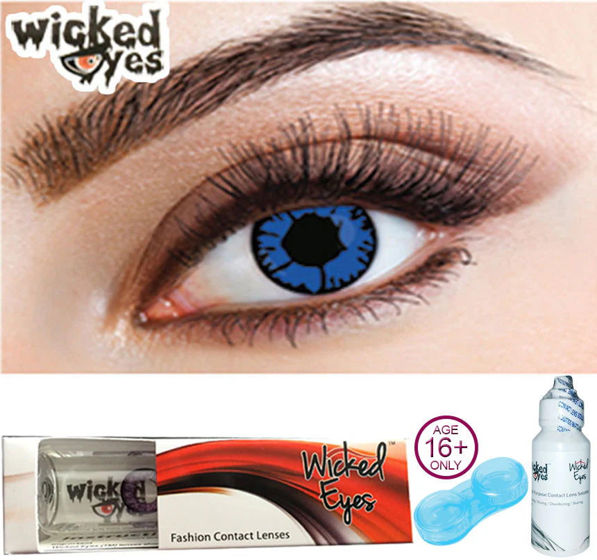 Ladies Wild Range Blue Flame Fashion Eye Lenses